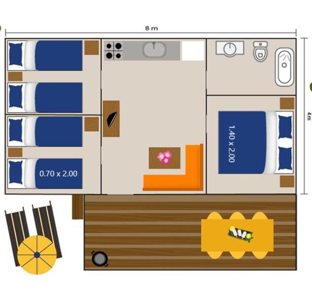 Easyatent Mobile Home Zelena Laguna Mugeba Δωμάτιο φωτογραφία